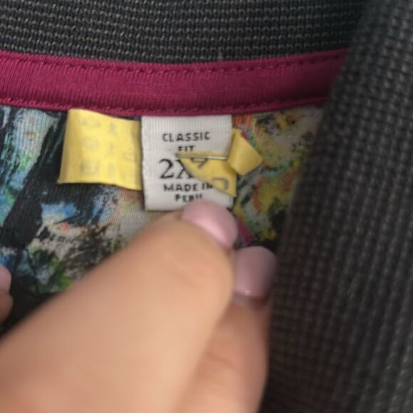 Robert Graham The Player Classic Fit Polo Black Size 2X - Picture 4 of 7